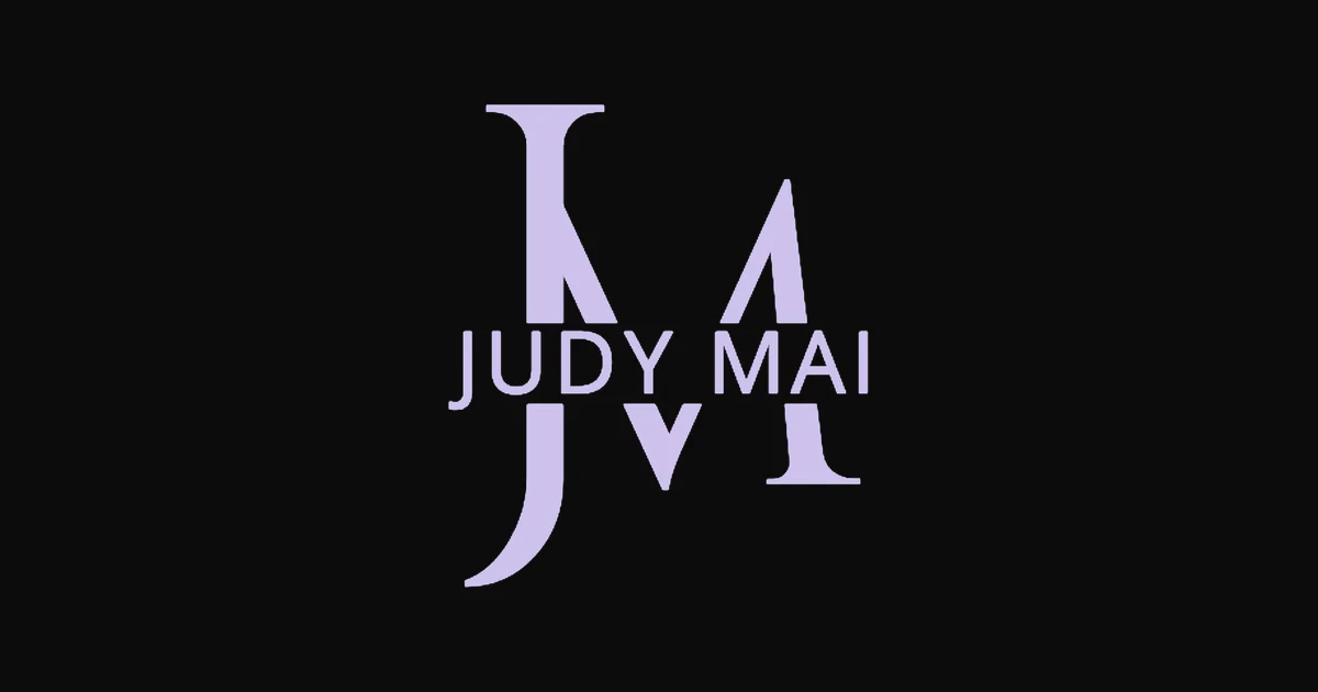 Judy Mai logo from the redesigned singer-songwriter website